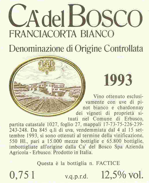 Curtefranca Bianco